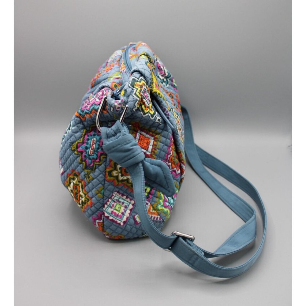 Vera Bradley Hadley Crossbody Bag Purse Painted Medallions Shoulder Satchel - Picture 3 of 11